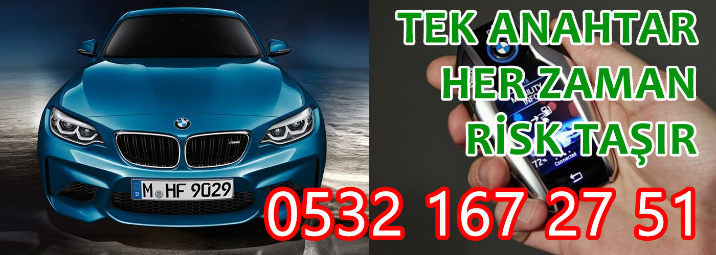 BMW Yedek Anahtar 